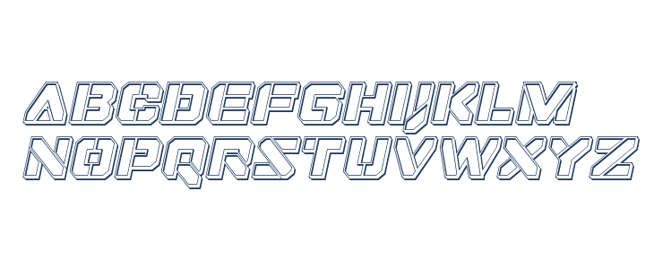 Domino Jack Engraved Italic Italic Lowercase