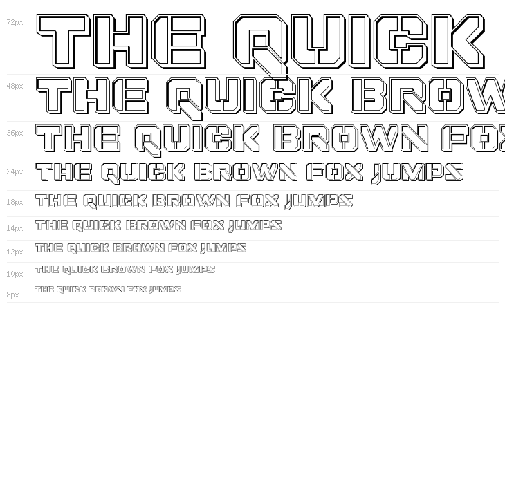 Domino Jack Engraved Waterfall