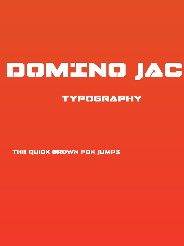 Domino Jack Expanded Expanded Poster