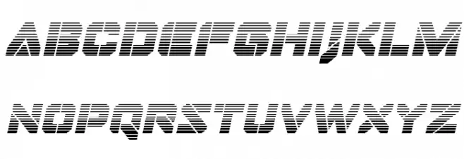 Domino Jack Gradient Italic Italic फ़ॉन्ट लोअरकेस