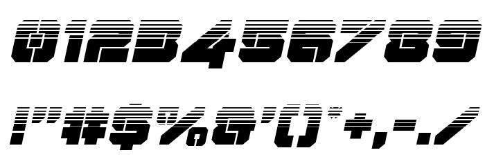 Domino Jack Halftone Italic Italic Font OTHER CHARS