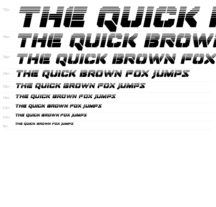 Domino Jack Halftone Italic Italic Waterfall