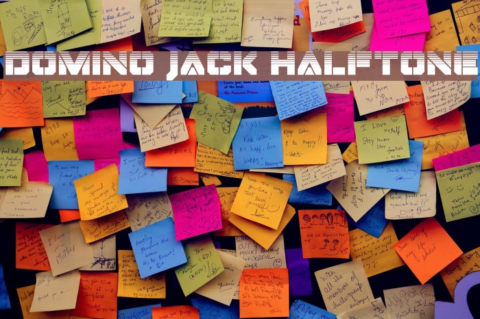 Domino Jack Halftone Example 2