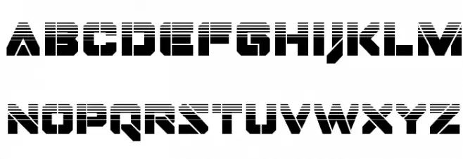 Domino Jack Halftone Font Litere mici