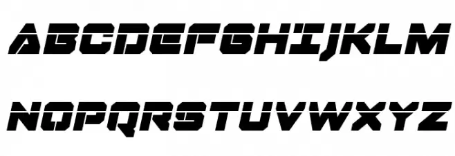 Domino Jack Laser Italic Italic خط أحرف كبيرة