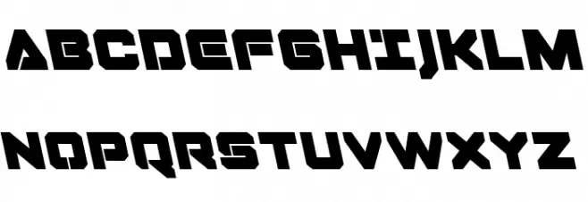 Domino Jack Leftalic Italic Polices MAJUSCULES