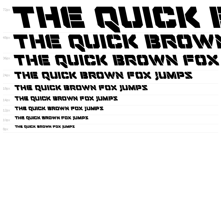 Domino Jack Leftalic Italic Waterfall