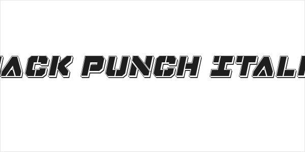 Domino Jack Punch Italic Italic Logo