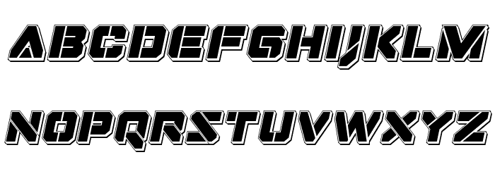Domino Jack Punch Italic Italic Font LOWERCASE