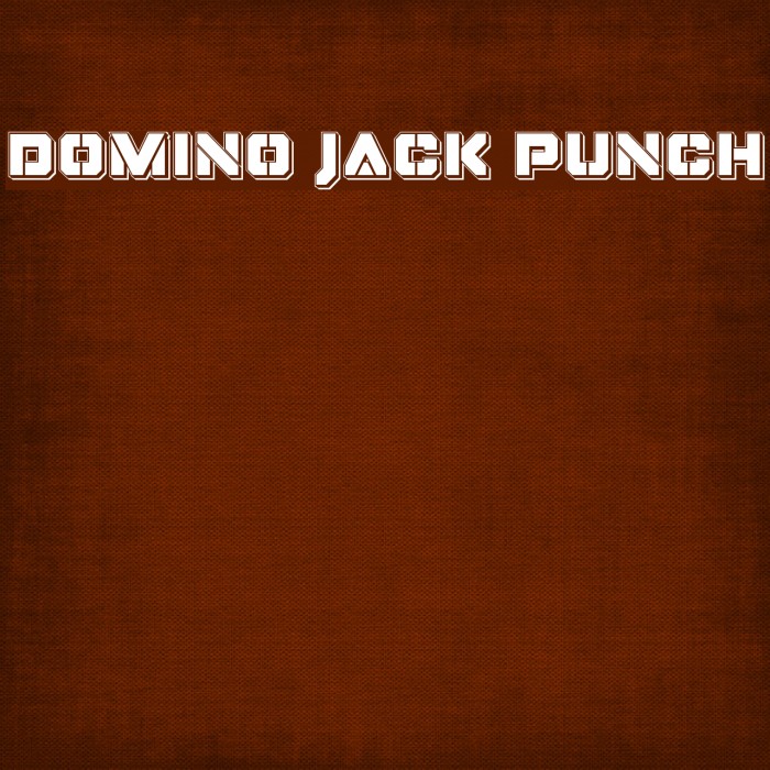 Domino Jack Punch Font examples