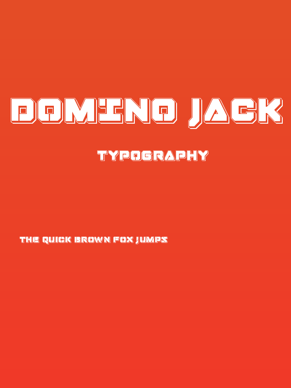 Domino Jack Punch Poster