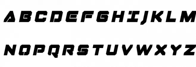 Domino Jack Title Italic Italic Schriftart Groß