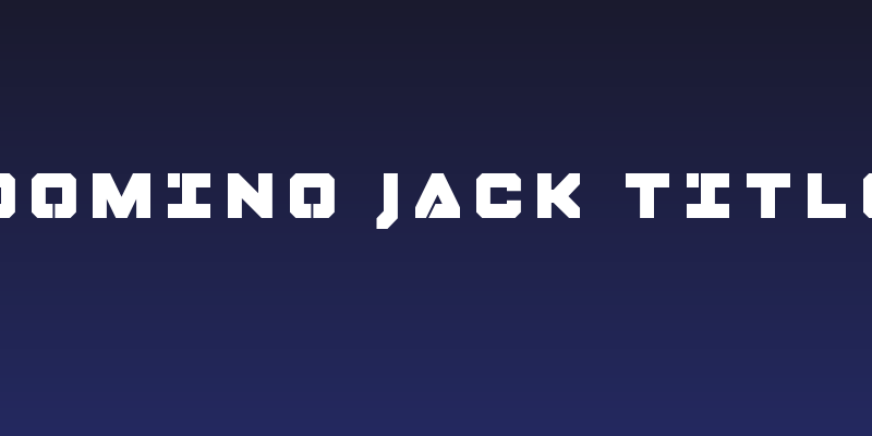 Domino Jack Title Social Header