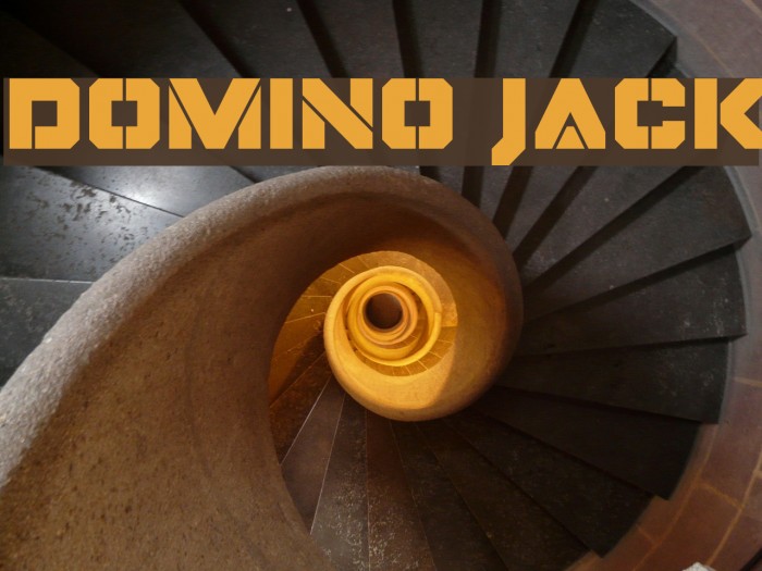 Domino Jack Font examples