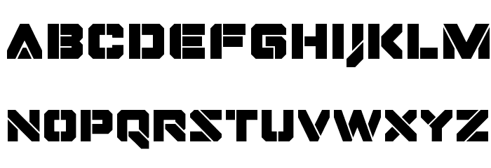 Domino Jack Font LOWERCASE