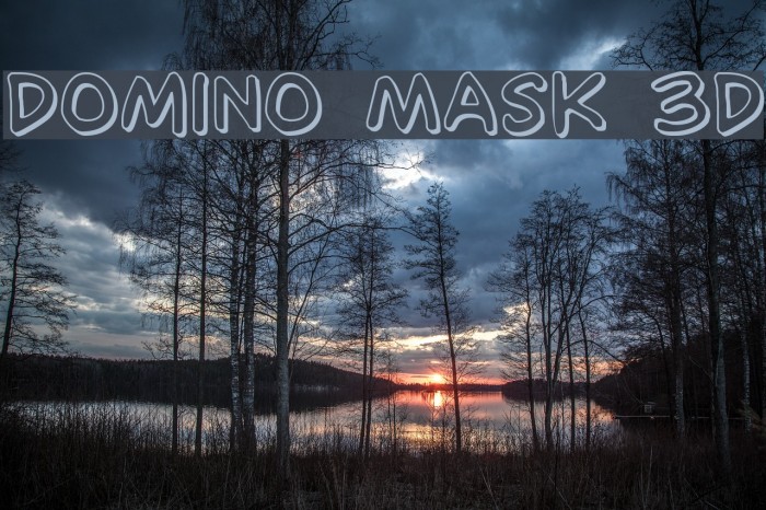 Domino Mask 3D لخطوط تنزيل examples