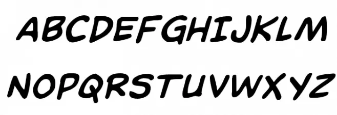 Domino Mask Bold Italic خط أحرف كبيرة