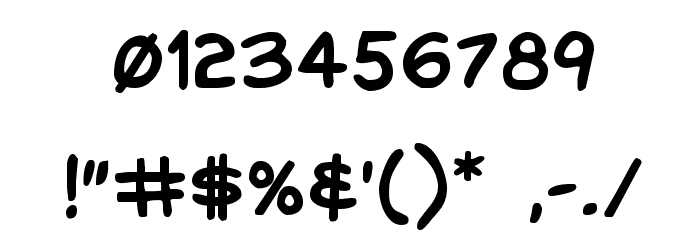 Domino Mask Bold Font OTHER CHARS