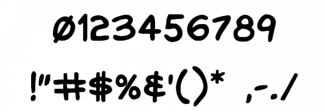 Domino Mask Bold Font OTHER CHARS