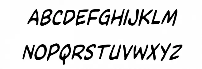 Domino Mask Condensed Italic Fuentes MINÚSCULAS