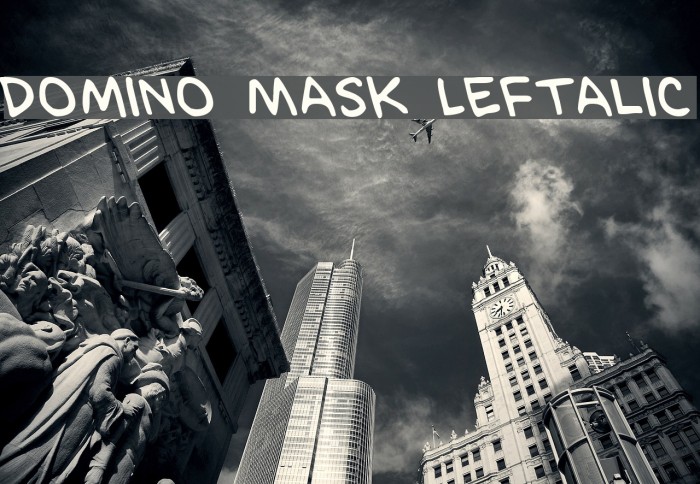 Domino Mask Leftalic Example 1