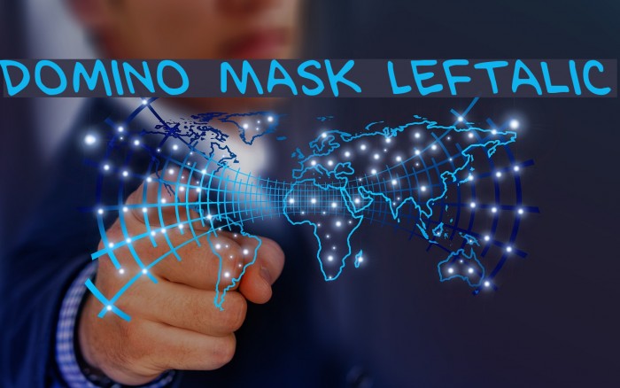 Domino Mask Leftalic Example 3