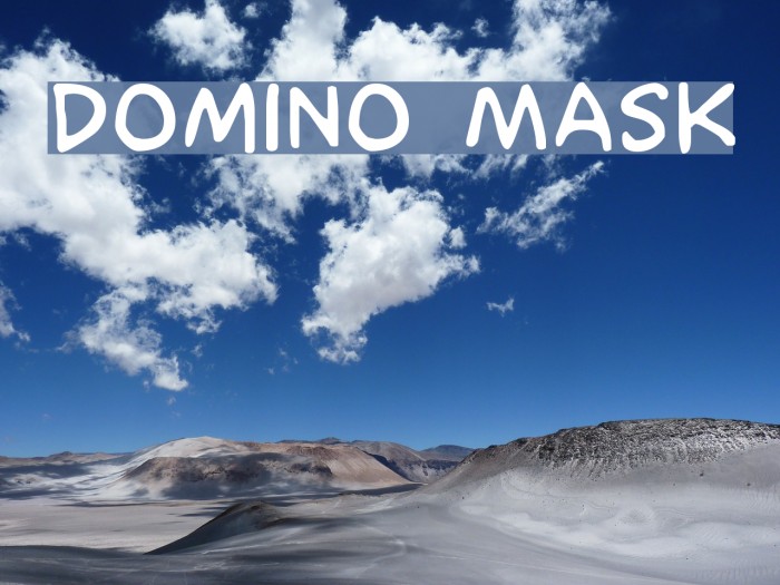 Domino Mask Polices examples