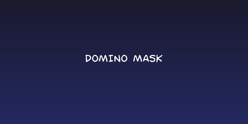 Domino Mask Social Header