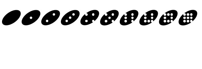 Domino One Font OTHER CHARS
