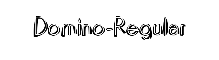 Domino-Regular Font
