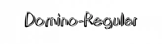 Domino-Regular  Frei Schriftart Herunterladen