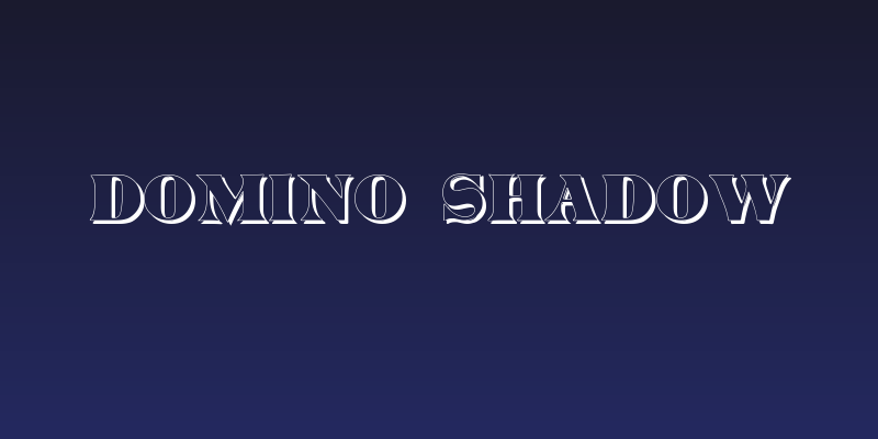 Domino Shadow Social Header