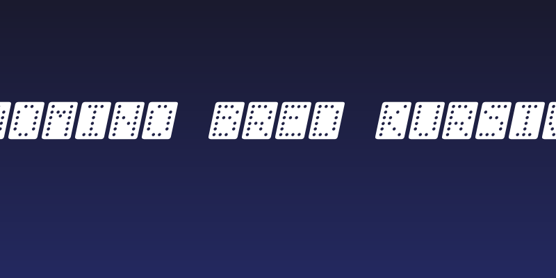 Domino bred kursiv Social Header