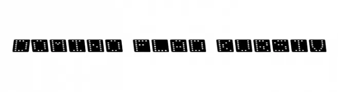 Domino flad kursiv  Скачать бесплатные шрифты