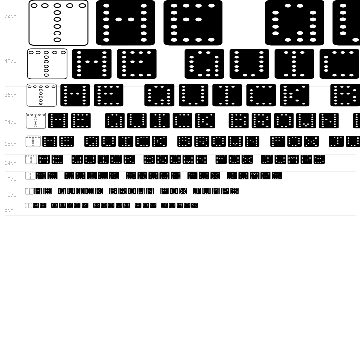 Domino flad Waterfall