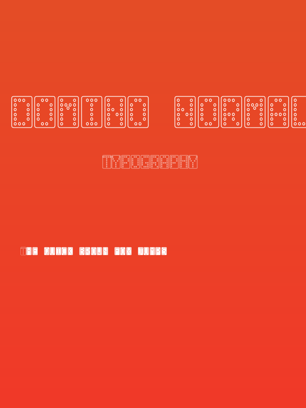 Domino normal Poster