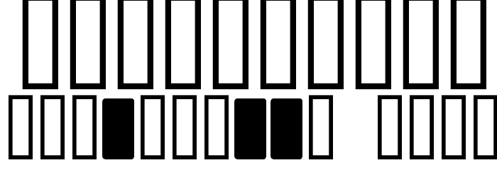 Domino smal Font OTHER CHARS