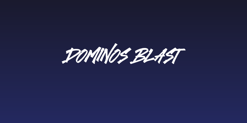 Dominos Blast Social Header