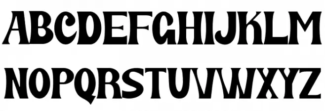 Domma Schriftart Groß