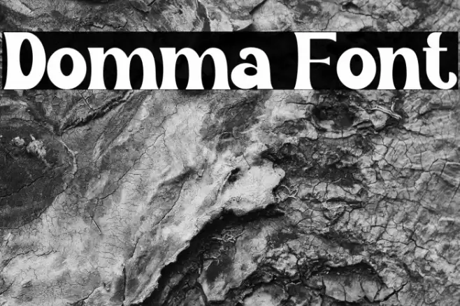 Domma フォント examples