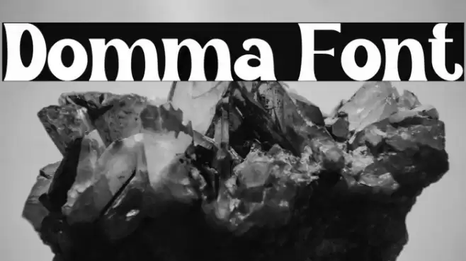 Domma フォント examples