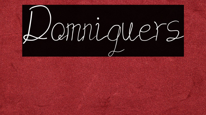 Domniquers Example 2