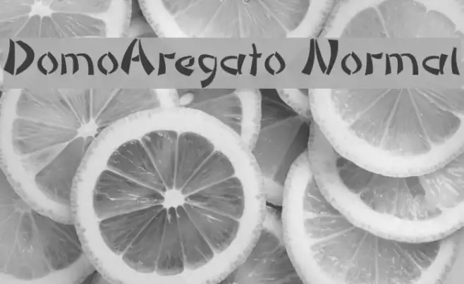 DomoAregato Normal Example 2