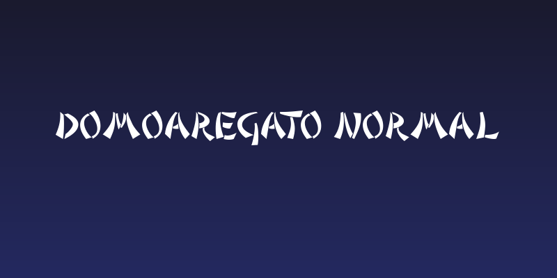 DomoAregato Normal Social Header