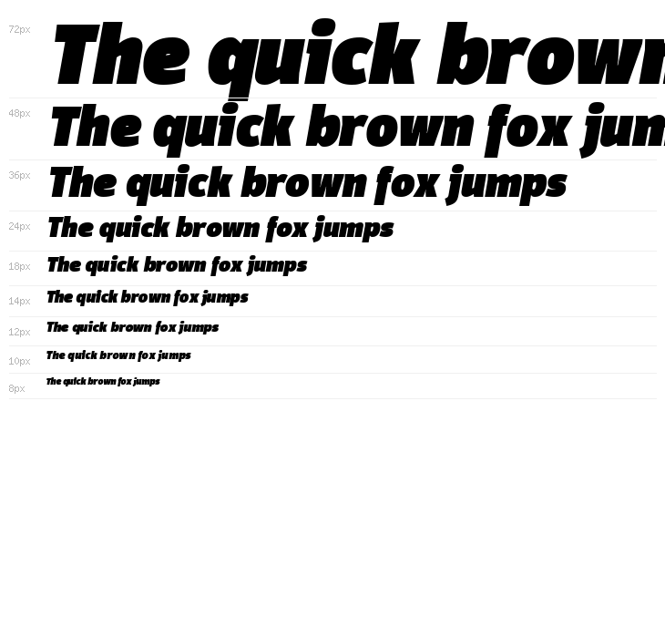Domotika Trial Black Italic Waterfall
