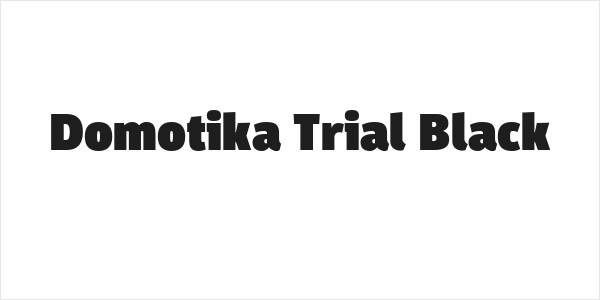 Domotika Trial Black Logo