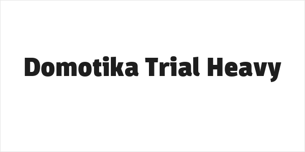 Domotika Trial Heavy Logo