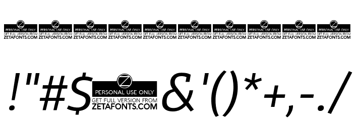 Domotika Trial Light Italic Font OTHER CHARS
