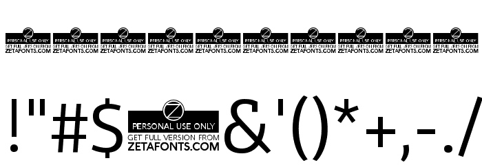 Domotika Trial Light Font OTHER CHARS