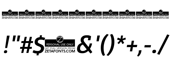 Domotika Trial Medium Italic Font OTHER CHARS